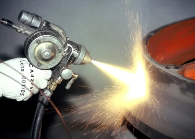 Quando aplicar metalização por aspersão térmica em peças?