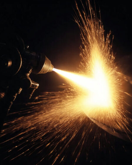 Recuperação de eixos e cilindros com aspersão térmica