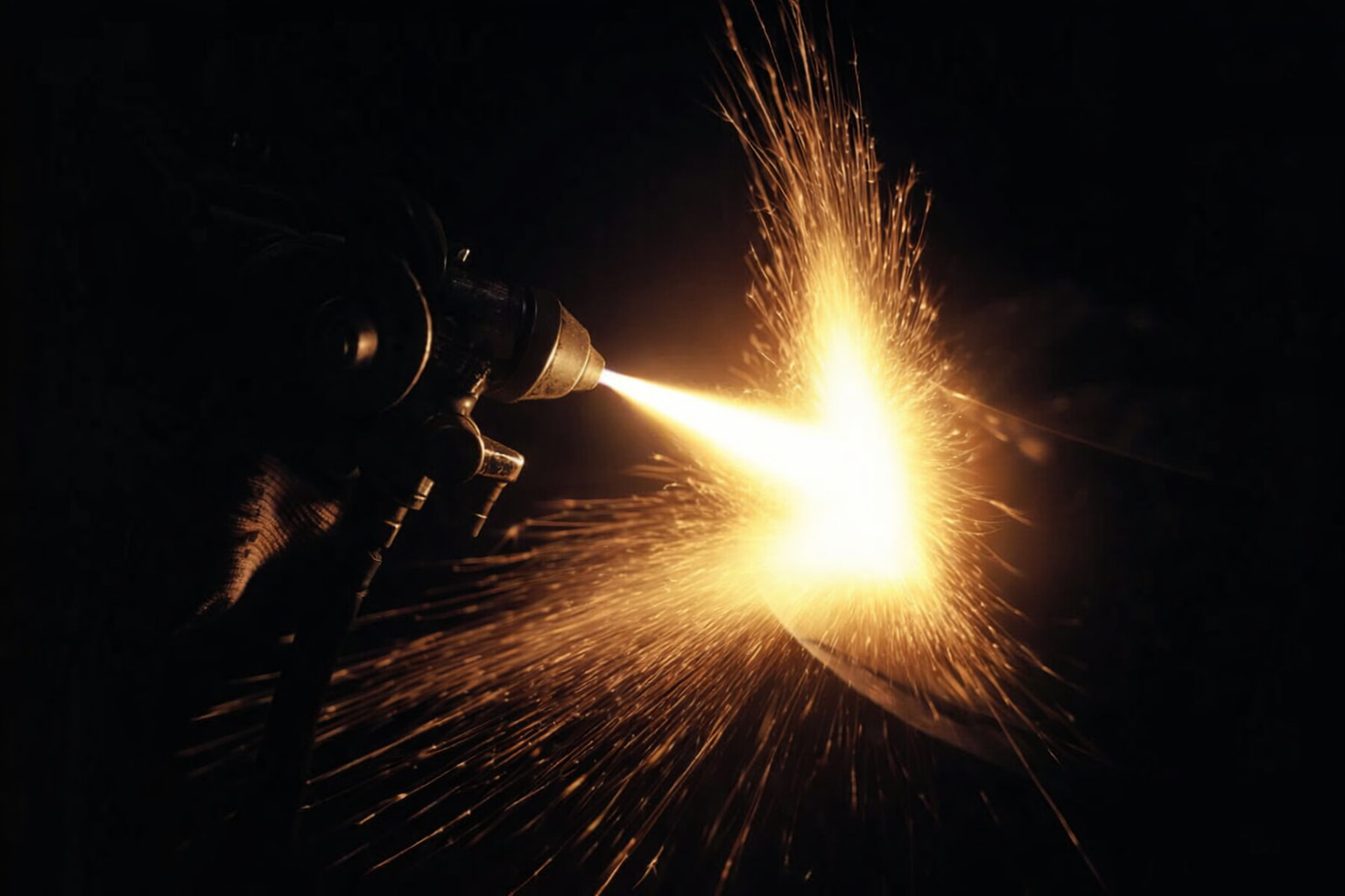 Recuperação de eixos e cilindros com aspersão térmica