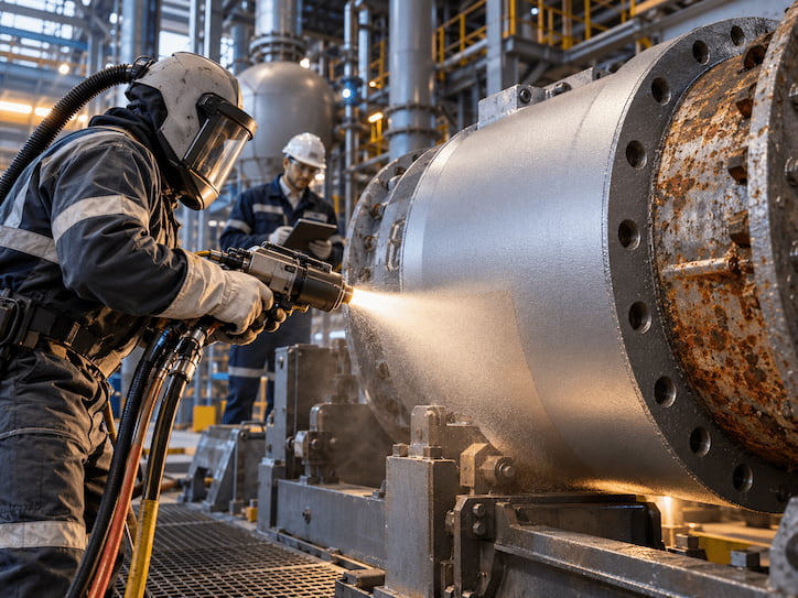 Como evitar a corrosão de peças metálicas industriais?
